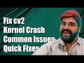 Fixing cv2 imshow Kernel Crash Common Issues and Solutions Explained