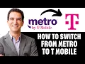 How To Switch From Metro To T Mobile 2025