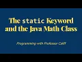 Class Variables and Methods in Java