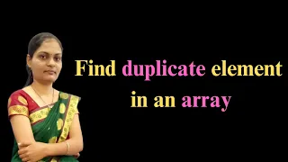 java program to print duplicate elements in an array Online free java placement course