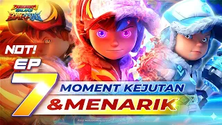 ep07 boboiboy galaxy baraju moment menarik u0026 mengejutkan serta fusion terbaru