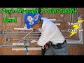 Push-Through 3 Point Saddle Bend Easy Fast and Good for Tight Spaces