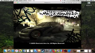 How To Play Need For Speed Most Wanted 2005 MAC Tutorial 