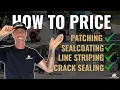 Your Cheat Sheet to Pricing Asphalt Maintenance Parking Lot Jobs