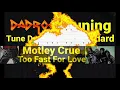 Too Fast For Love - Motley Crue - Guitar + Bass TABS Lesson