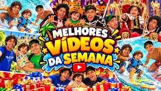 Melhores vídeos da Semana, com Estevão e Gabriel 💚💙