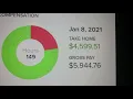 Sysco Driver Made 5 944 76 2021 First Pay Check Bi Weekly Paychecks
