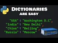 Download Lagu Python dictionaries are easy 📙