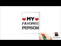 Lagu My favorite person .