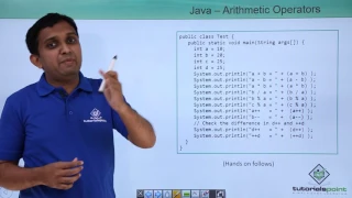 Java - Arithmetic Operators