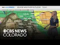 Severe storms possible around Denver with hot temperatures
