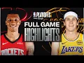 ROCKETS at LAKERS FULL GAME 5 HIGHLIGHTS April 29 2026