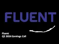 Fluent NASDAQ FLNT - Q2 2024 Earnings Call