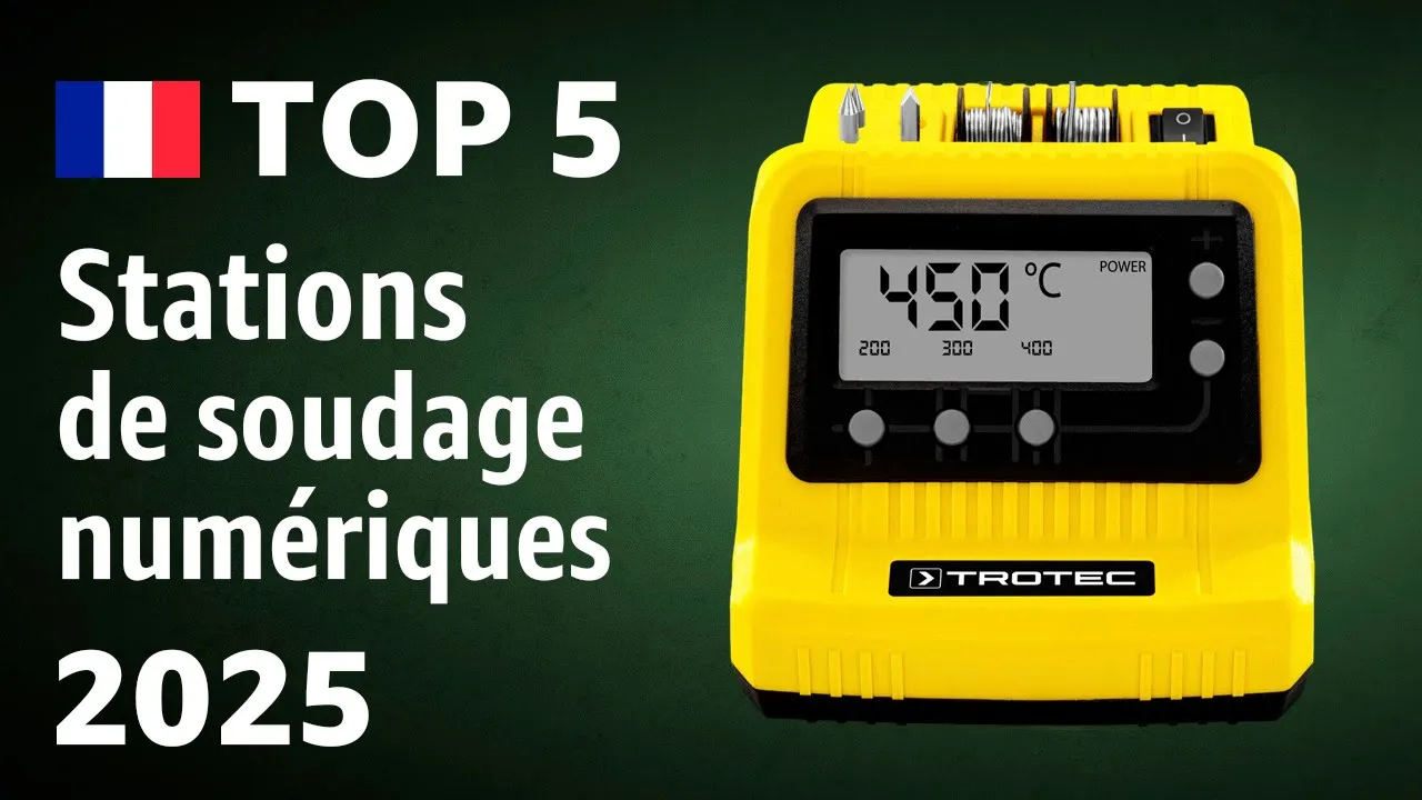TOP—5. Meilleures stations de soudage numériques. Test & Comparaison 2025