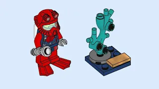 LEGO 952012 Instructions | City | Diver | Magazine Gift