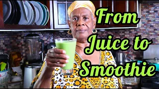From Juice to Smoothie (Spinach & Seasmoss)