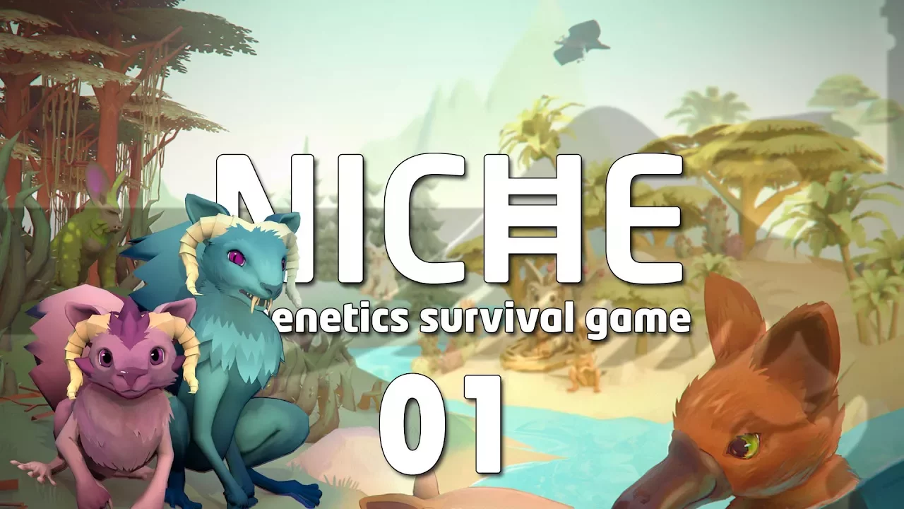 NICHE #01 BIOLOGY 101 Niche Genetics Survival Game - Let's Play / Gameplay