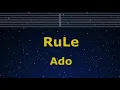 Download Lagu Karaoke♬ RuLe - Ado 【No Guide Melody】 Instrumental, Lyric Romanized