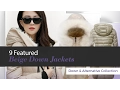 9 Featured Beige Down Jackets Down Alternative Collection
