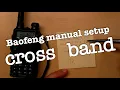 Download Lagu Setting up Baofteng radio for Cross Band operation
