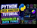 Python Data Analysis Tutorial Variables Data Types