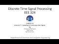 Signal Processing Digital Signal Processing DSP Free Lecture