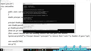 JAVA Program for EMI Calculator 4 Different Methods