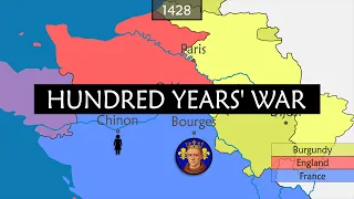 The Hundred Years’ War Explained on a Map