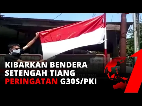 Kibarkan Bendera Setengah Tiang, Warga di Bogor Peringati Kejadian G30S/PKI | tvOne