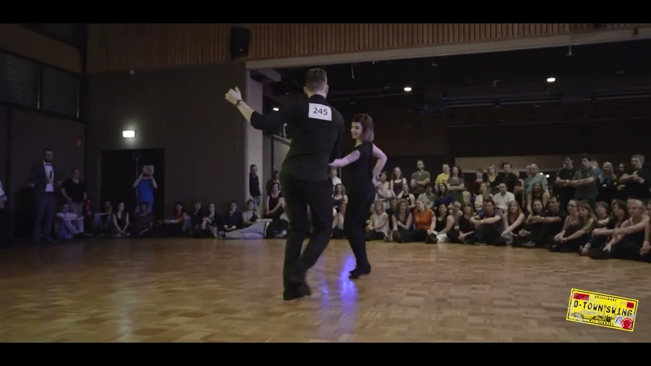 Andrew Shellard & Hailee Lopez - 4th place Strictly Open - D-TownSwing 2016