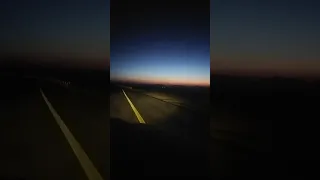 الطريق الصحراوي ليلا الاردن الليل الصحراوي 