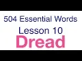 504 Essential Words with movie - Lesson 10