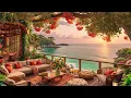 (NO MID INTERRUPTION) Jazz by Sunset 🌅 Summer Instrumental Piano Ambience for Work, Study and Relax