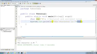 Novice Java Tutorial with Apache NetBeans 11 0 10 String and primitive variable Concatenation