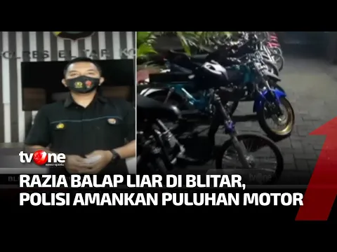 Kerap Meresahkan Warga, Polisi Blitar Razia Joki Balap Liar