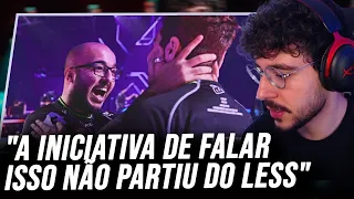 NYANG REAGE a: SACY ABRE O JOGO SOBRE TODA A POLÊMICA COM O LESS e COMENTA SOBRE SUAS DECISÕES