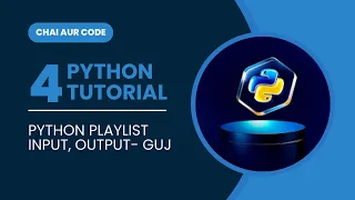 Python Lecture in Gujarati Input Output with Examples Beginner Friendly
