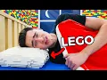 Overnight in the World s Only LEGO Room