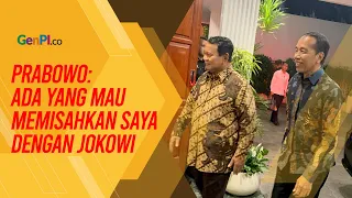 Prabowo: Saya Banyak Belajar Politik dari Jokowi