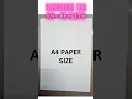 Real comparison - A4 Size PAPER vs Samsung TAB S9 FE