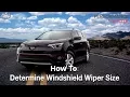 How To Determine Your Windshield Wiper Blade Size - Performance Toyota