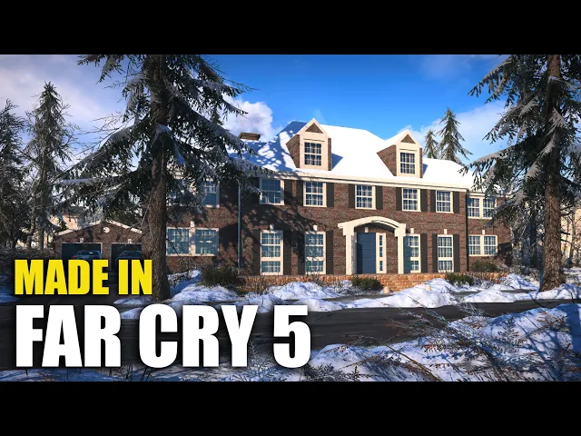 Making the Home Alone house in Far Cry 5!
