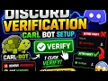 How To Setup Discord Verification With Carl Bot 2026 Auto Remove Unverified Give Verified Role