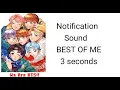 Download Lagu BTS NOTIFICATION SOUND  ( BEST OF ME) only 3 seconds