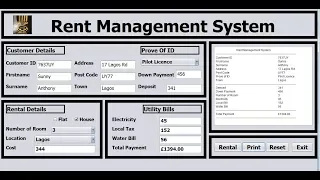 How to Create an Object-Oriented Rent Management System in Java NetBeans - Part 1 of 2