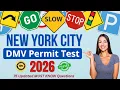 NYC DMV Permit Practice Test 2026 75 MUST KNOW Questions Answers to PASS the New York City Test