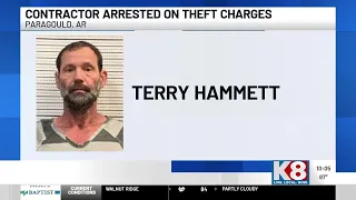 Contractor with history of fraud charges arrested again on theft charge