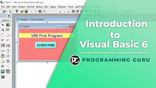 Visual Basic 6 0 Tutorial Introduction vb 6 0 Tutorial IDE Components Tools