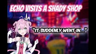 Download Echo visits a shady shop and has a good time MP3