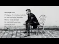 Claudio Capeo Je sais pas vous paroles(lyrics)